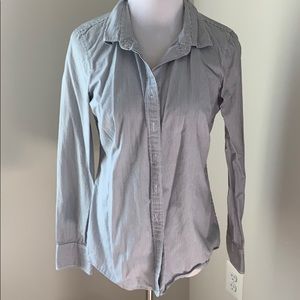 JCrew pinstripe button down shirt